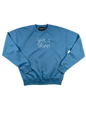 "give a damn" Women's Sweatshirt
