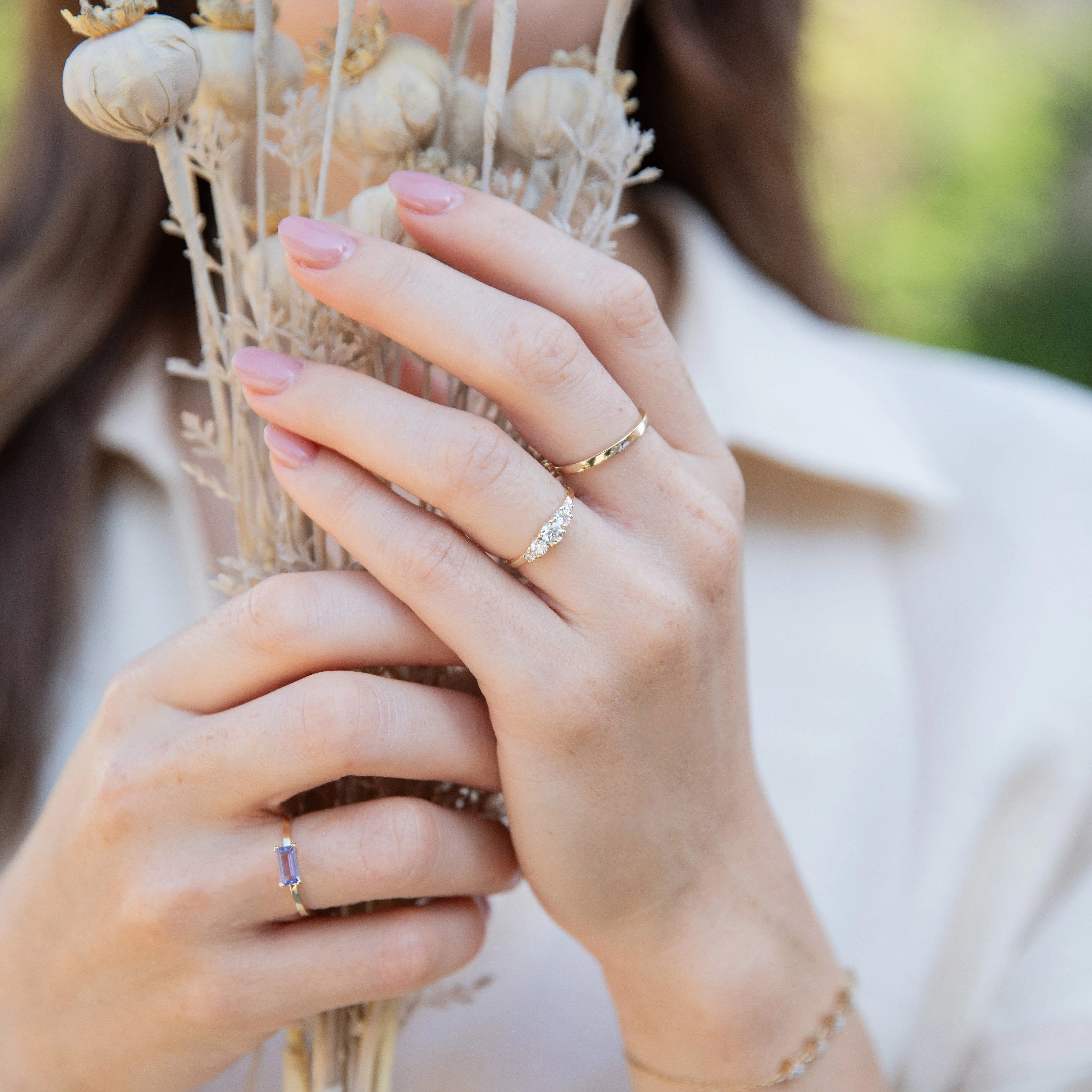 Rachel ring- Tanzanite