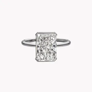 Radiant Cut Solitaire Engagement Ring