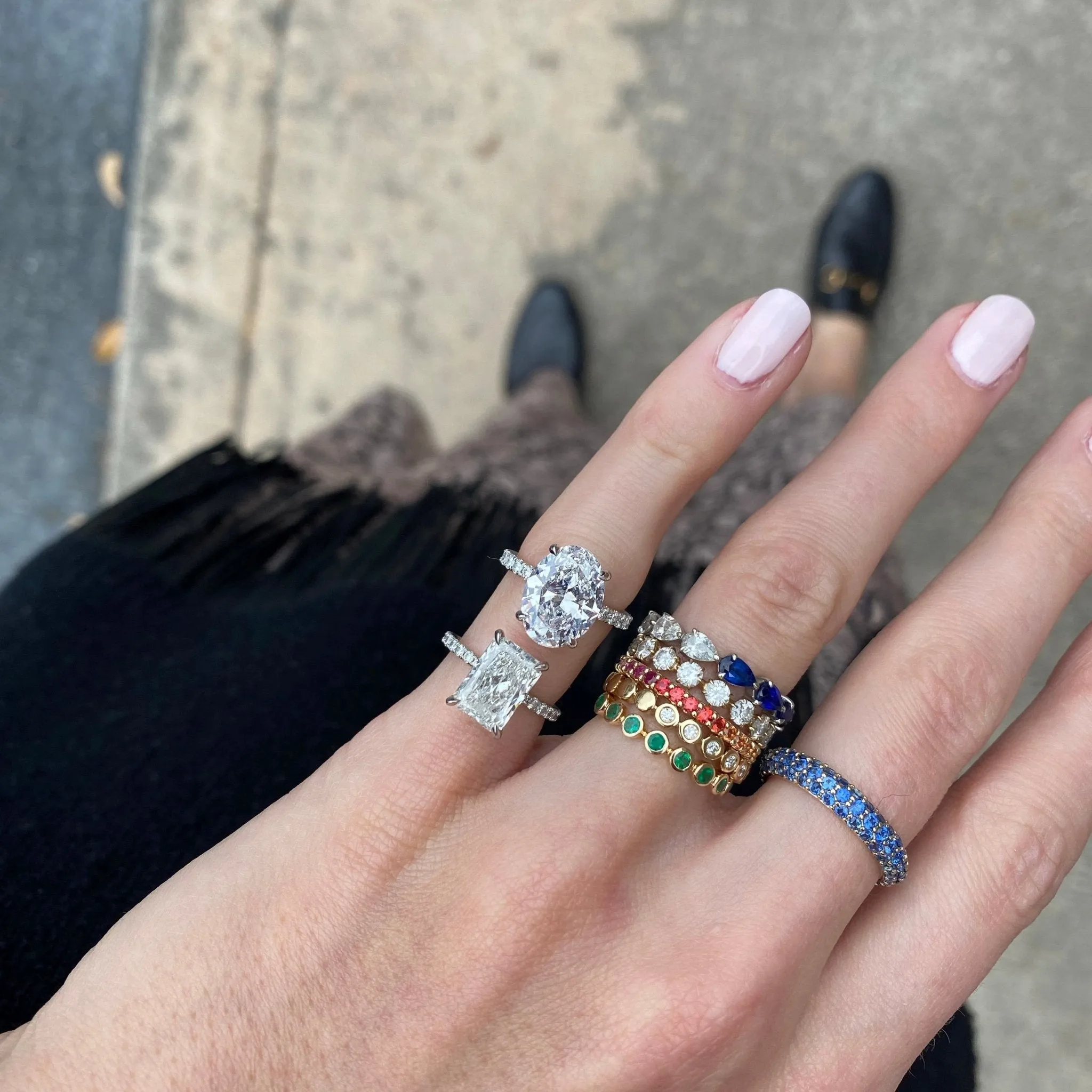 Radiant Diamond Solitaire