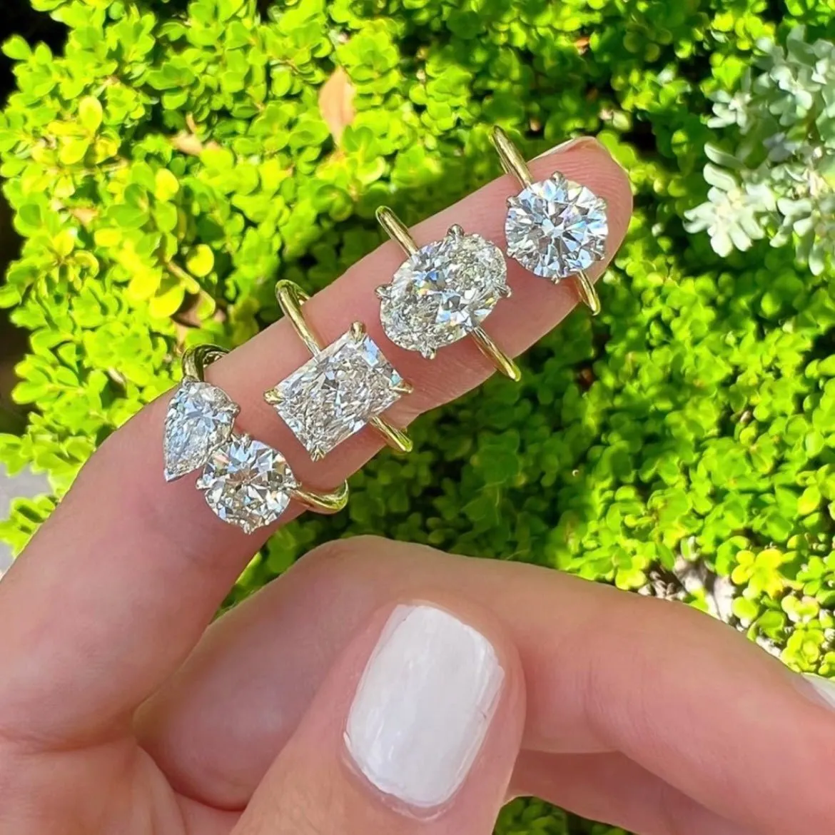 Radiant Diamond Solitaire