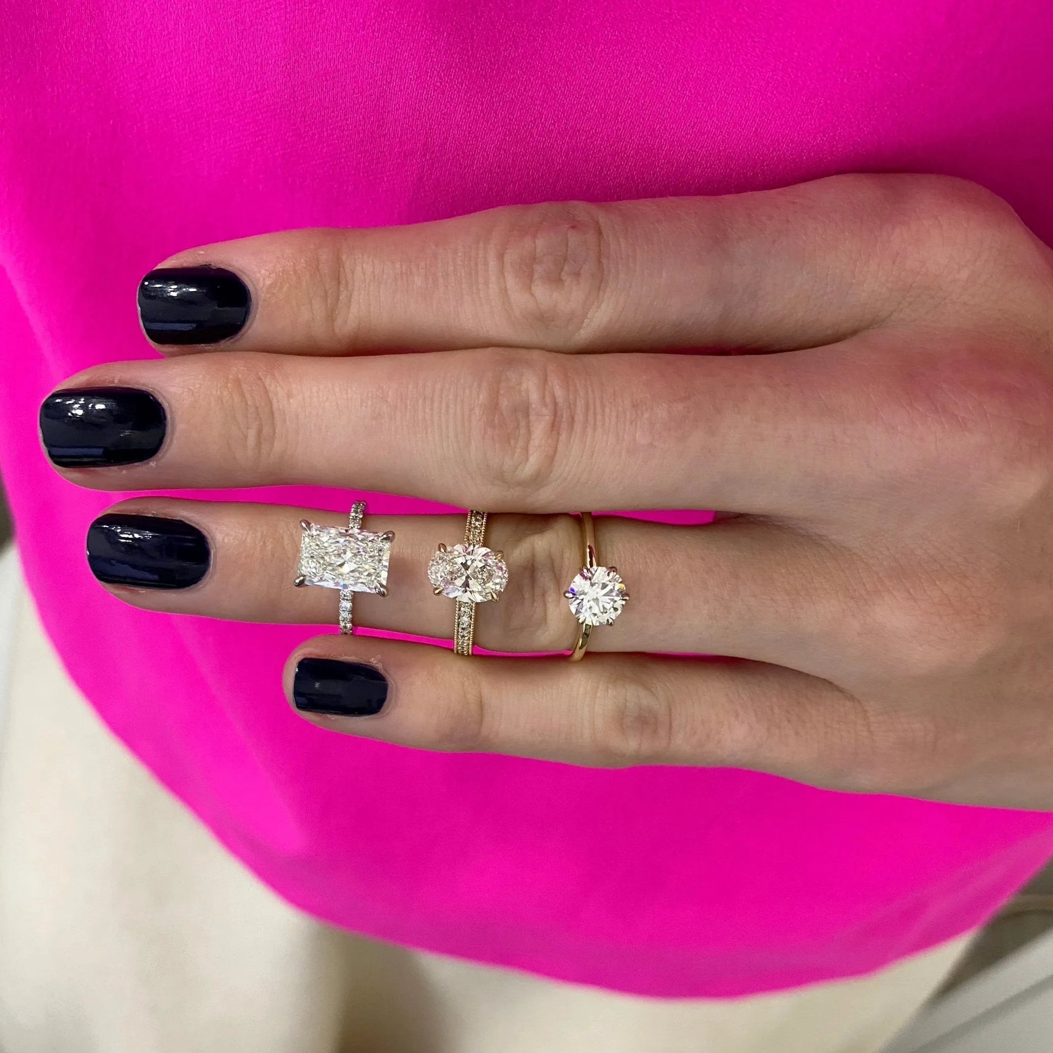 Radiant Diamond Solitaire