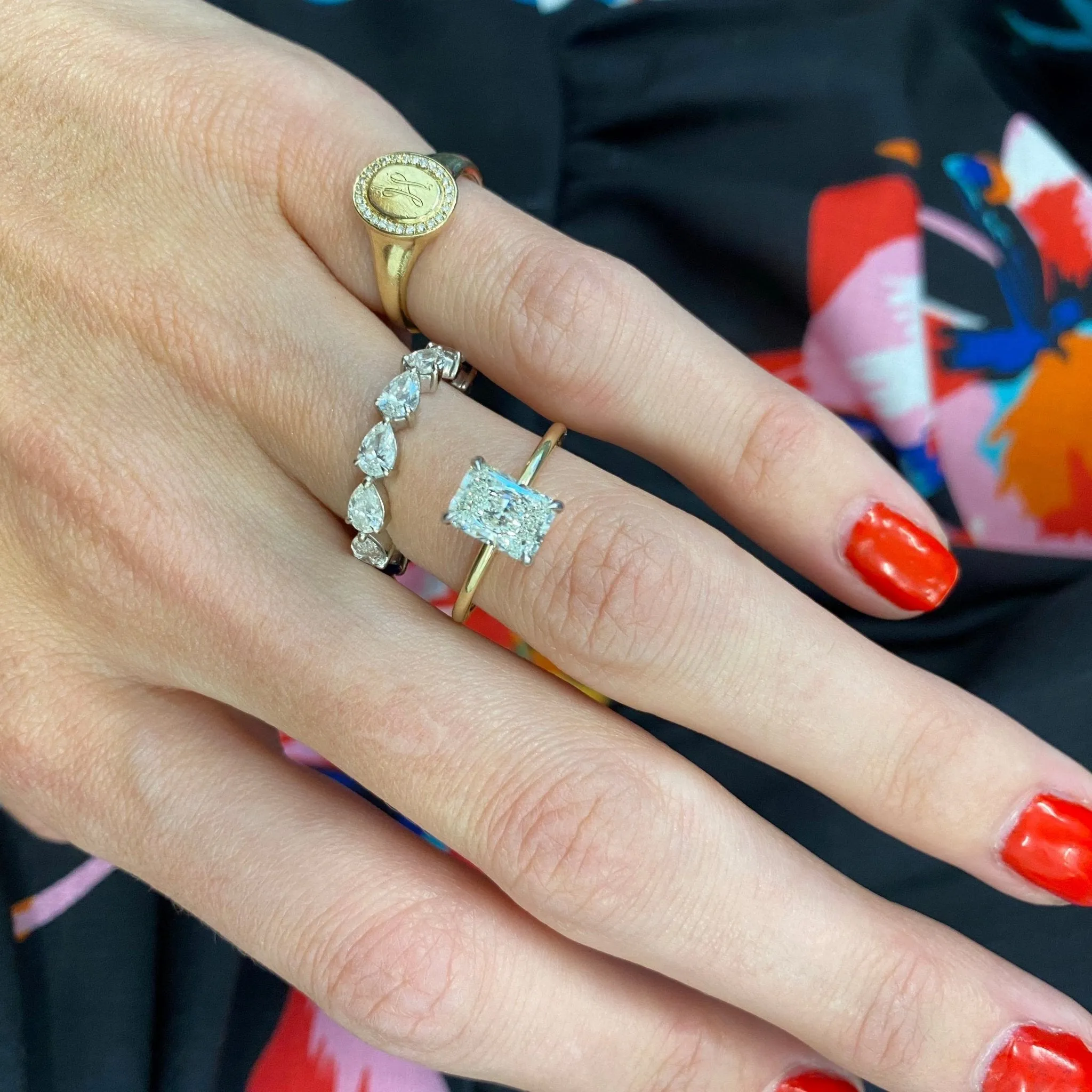 Radiant Diamond Solitaire
