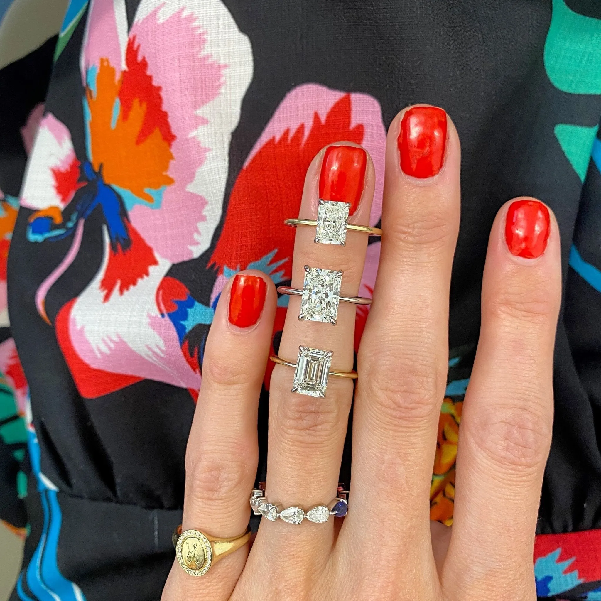 Radiant Diamond Solitaire