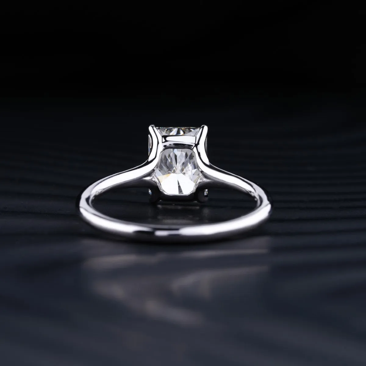 Radiant Solitaire Engagement Ring