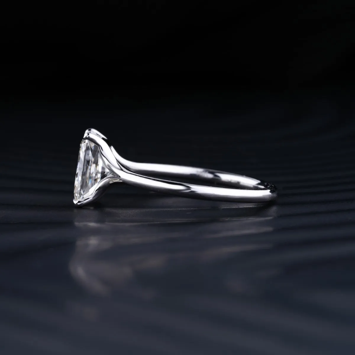Radiant Solitaire Engagement Ring