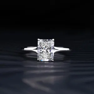 Radiant Solitaire Engagement Ring