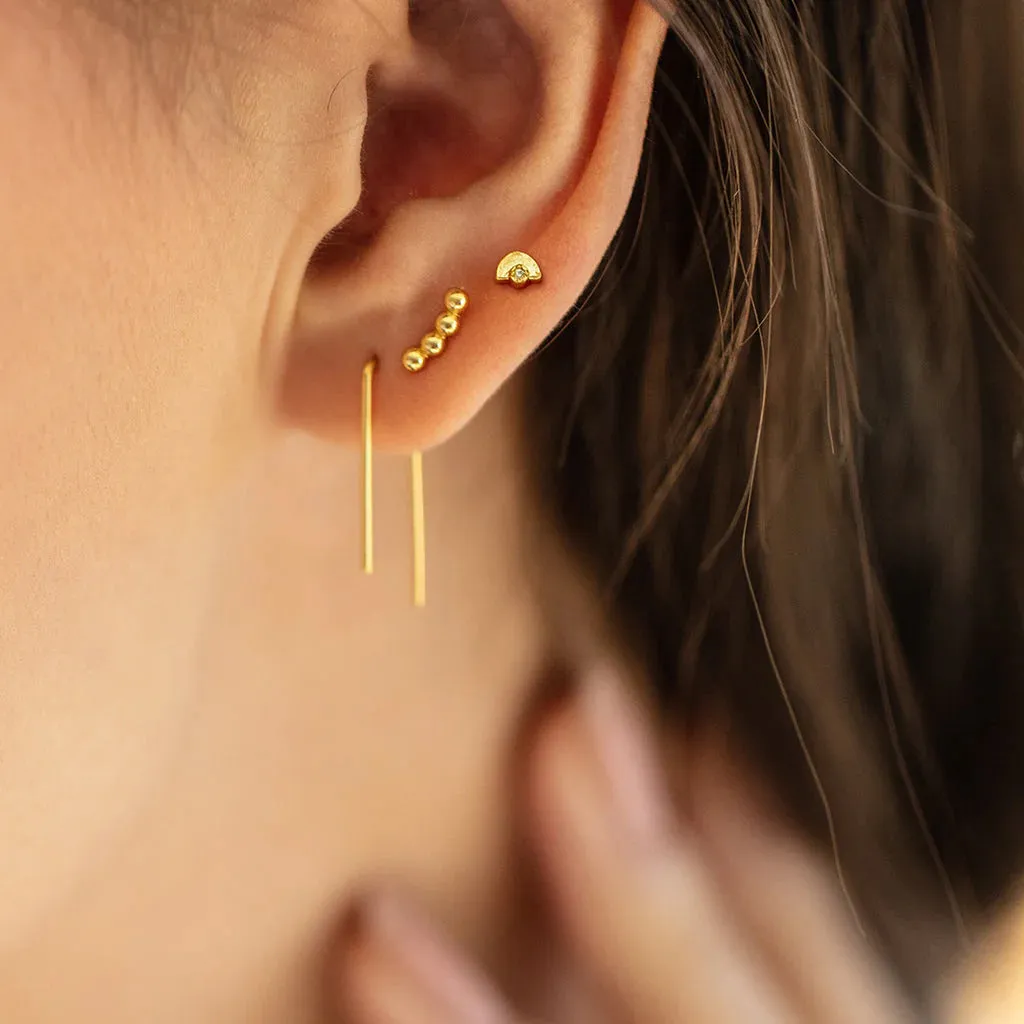 Refined Earring Collection - Stud Trio