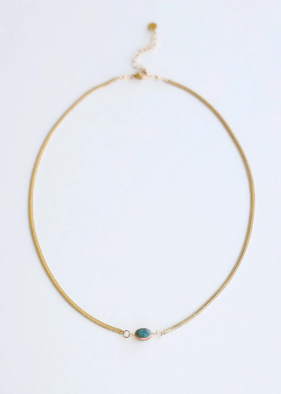 Refined Turquoise Necklace Set
