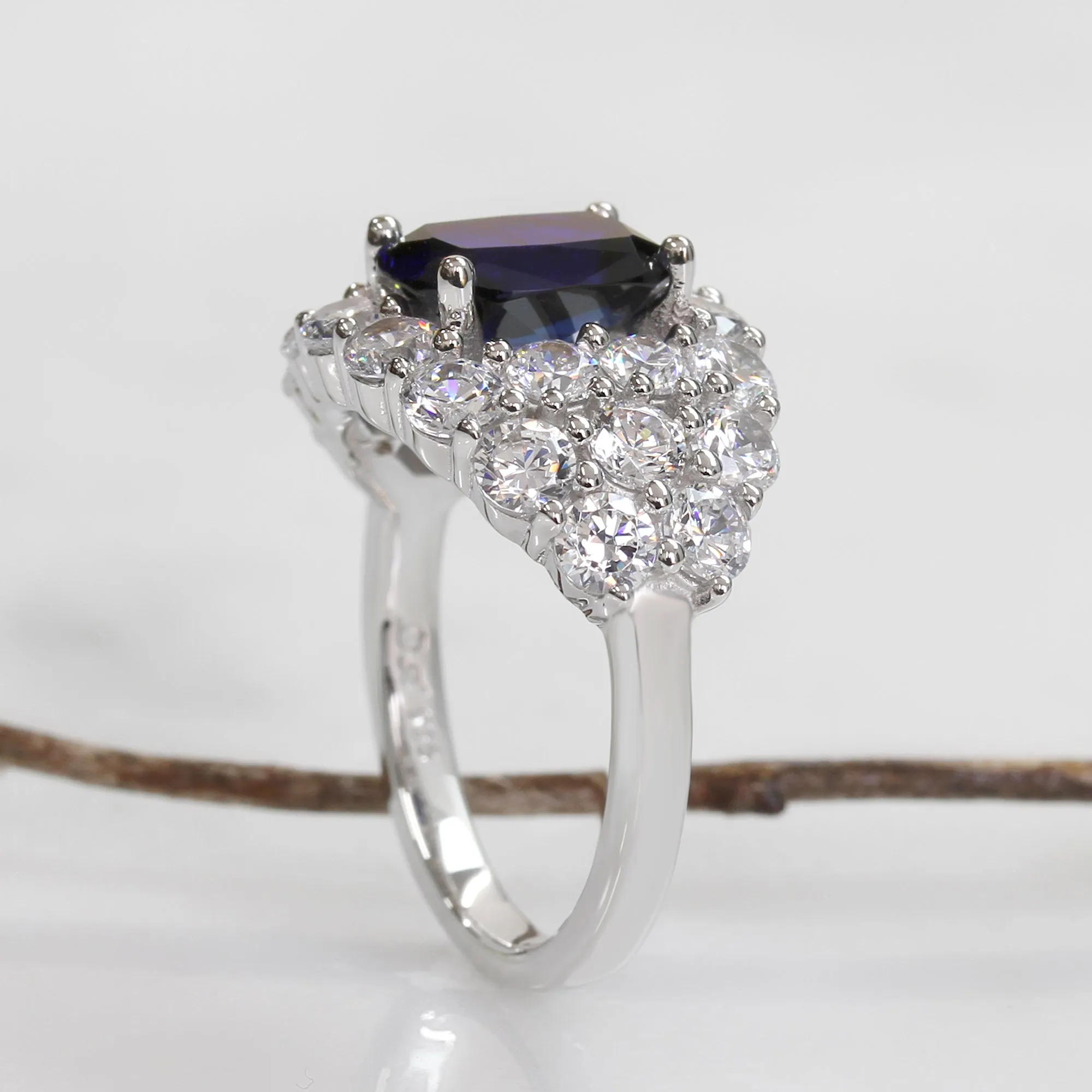 Royal Radiance Blue Sapphire Ring