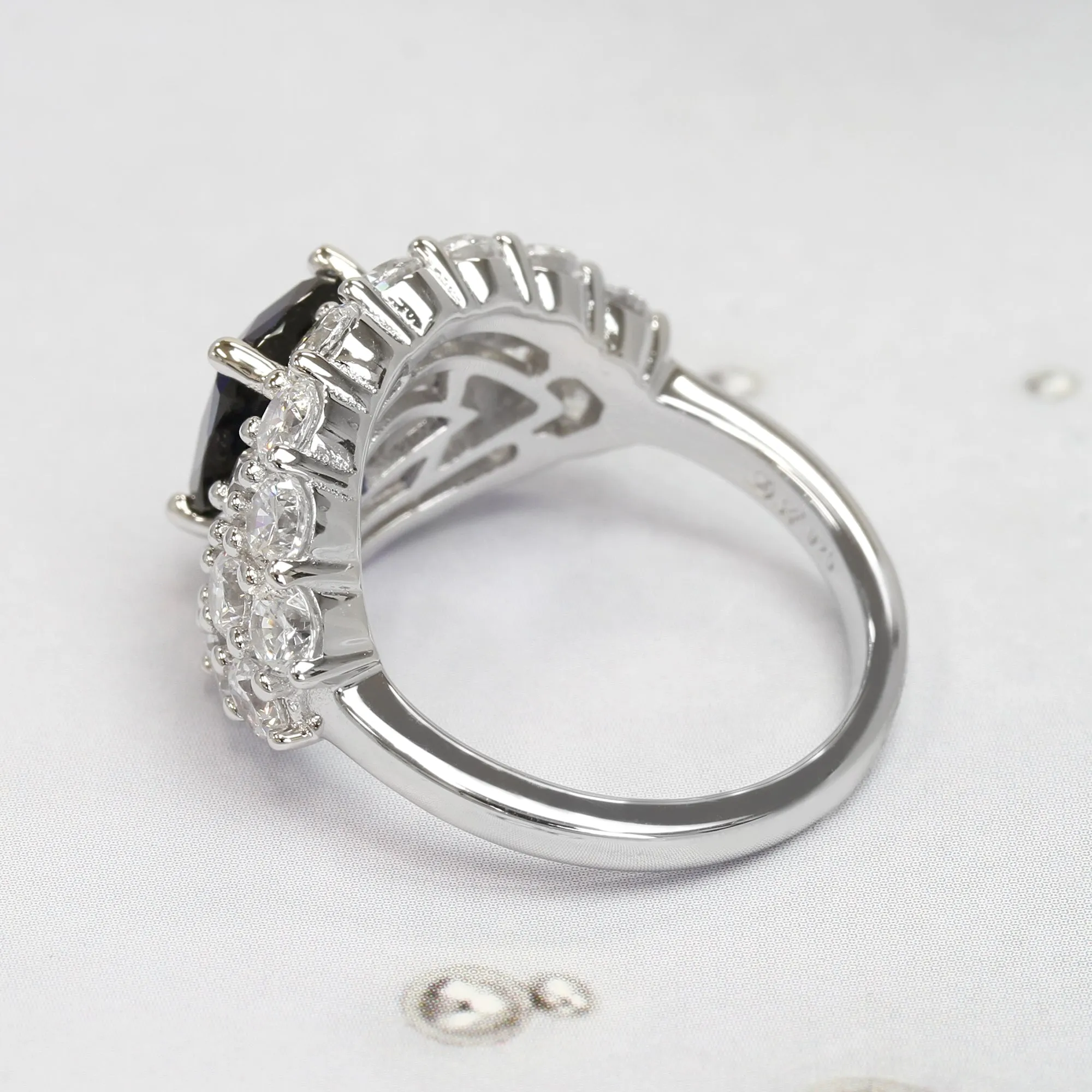 Royal Radiance Blue Sapphire Ring