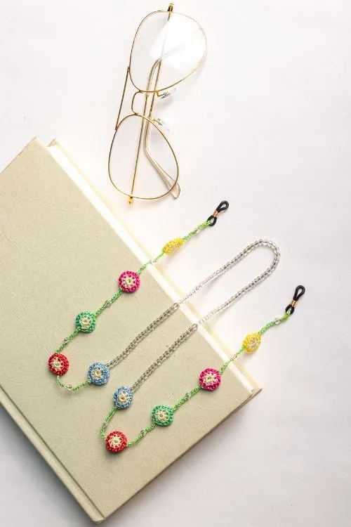 Samoolam Handmade Crochet Mandala Spec Chain