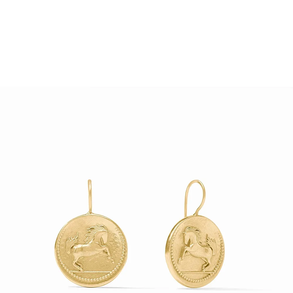 SARATOGA HORSE EARRING