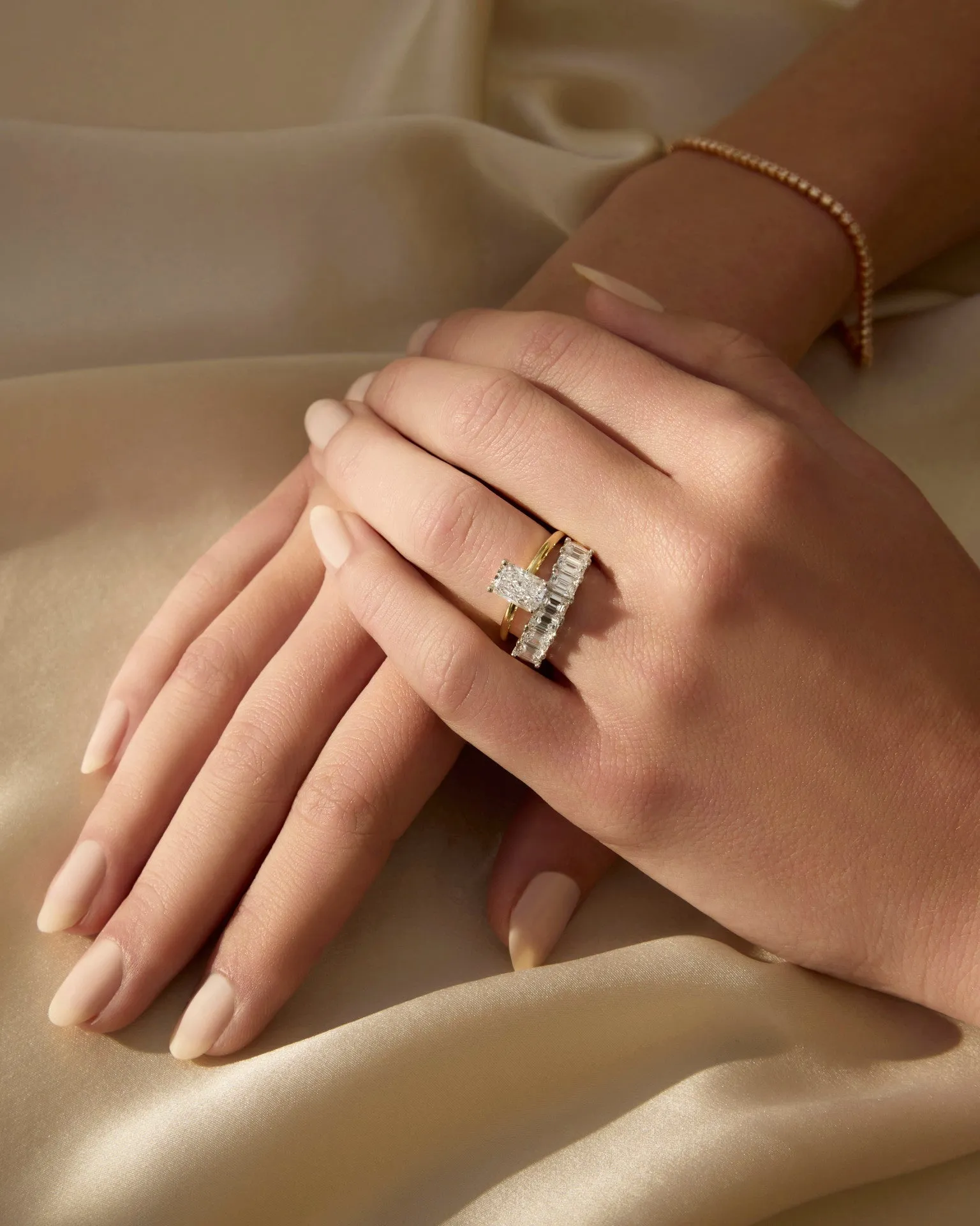 Sofia | Radiant Cut Solitaire Diamond Engagement Ring