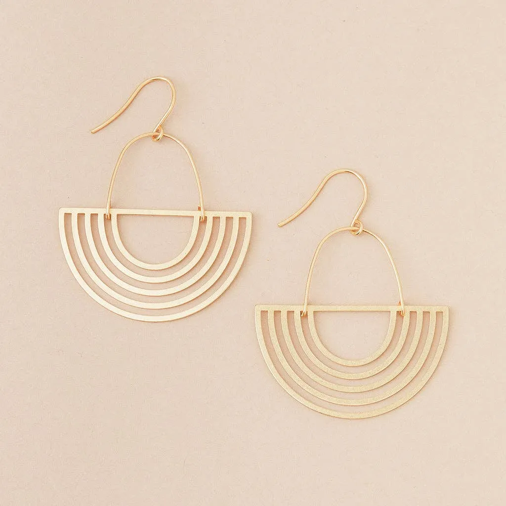 Solar Rays Refined Earring
