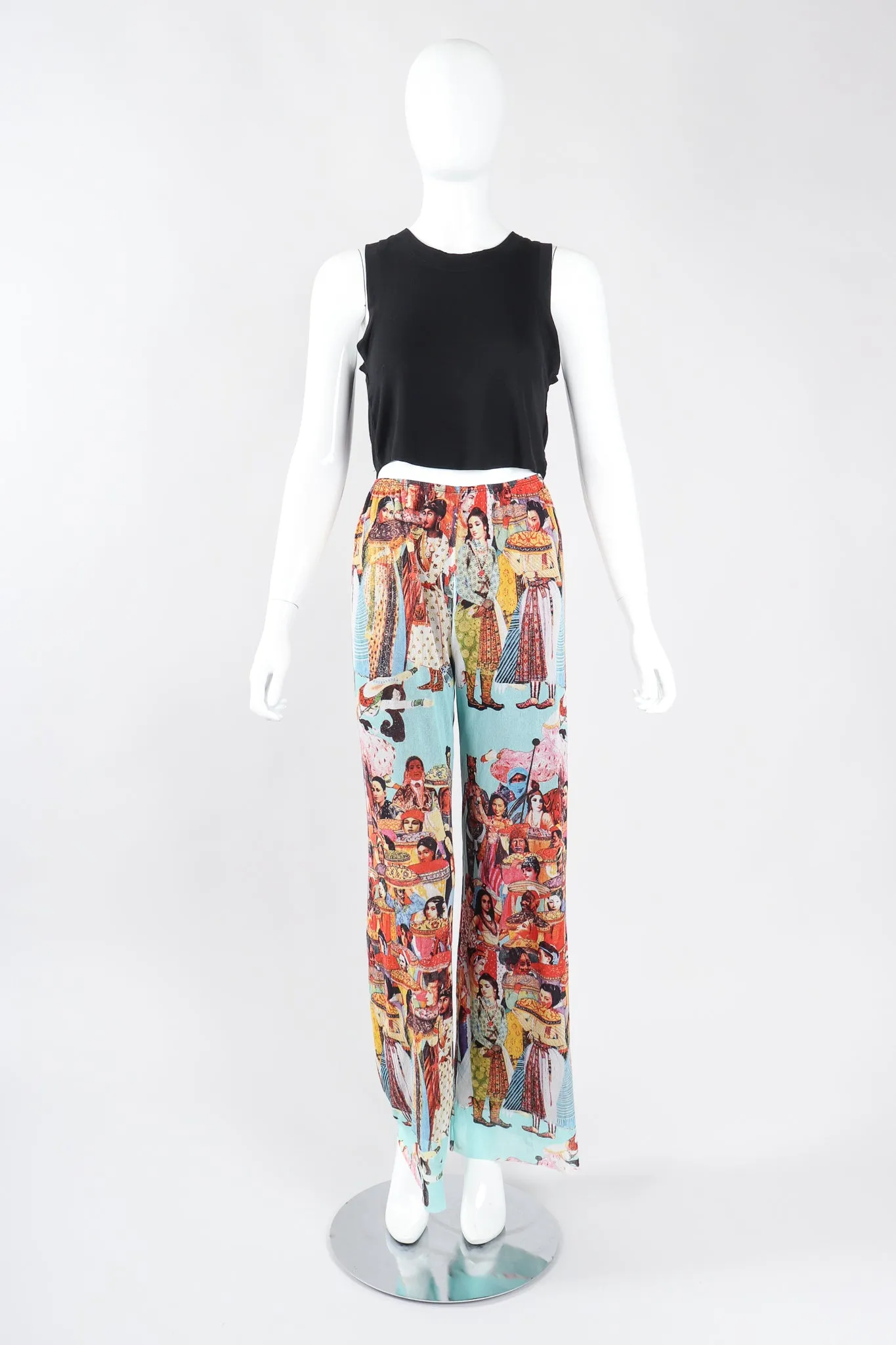 Soleil Mesh Bollywood Pant