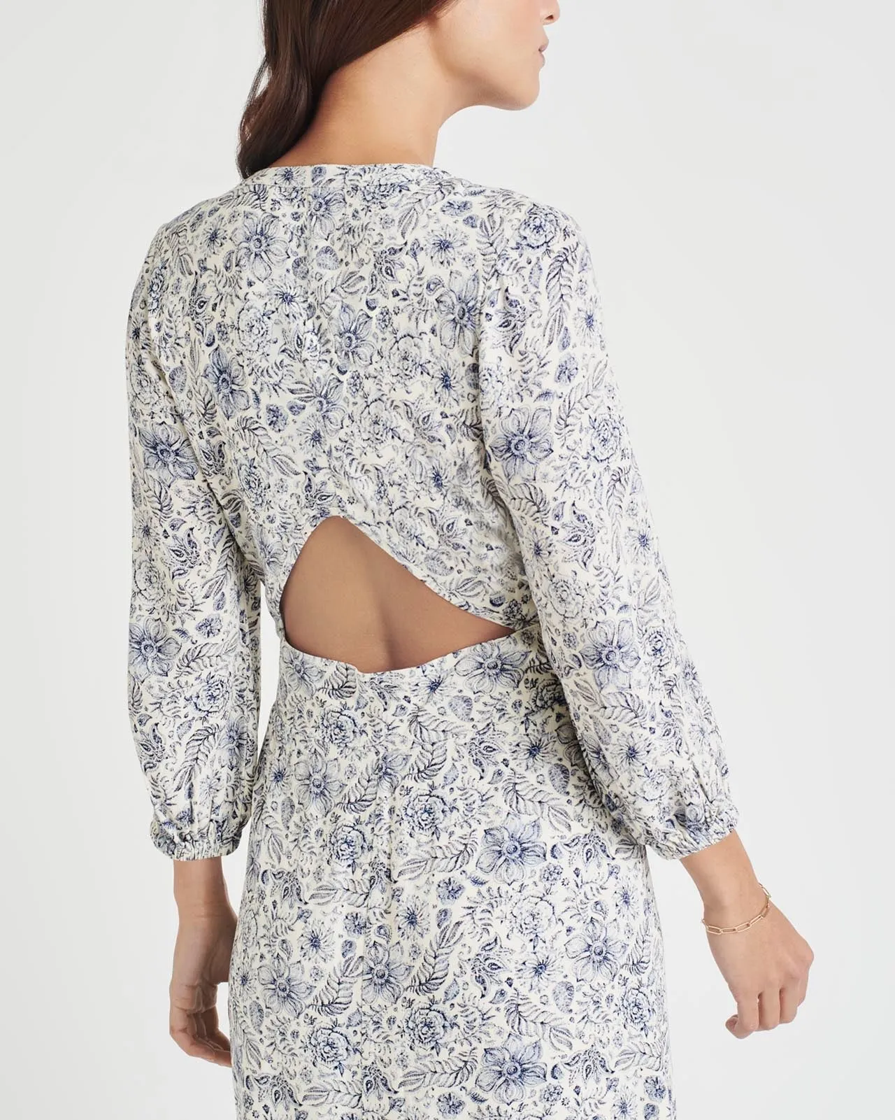 Splendid x Cella Jane Printed Midi Dress