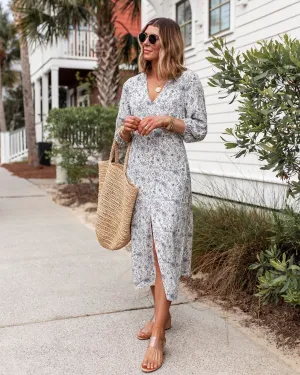 Splendid x Cella Jane Printed Midi Dress