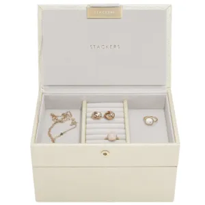 Stackers Mini Jewellery Box (Set) - Metallic Pearl