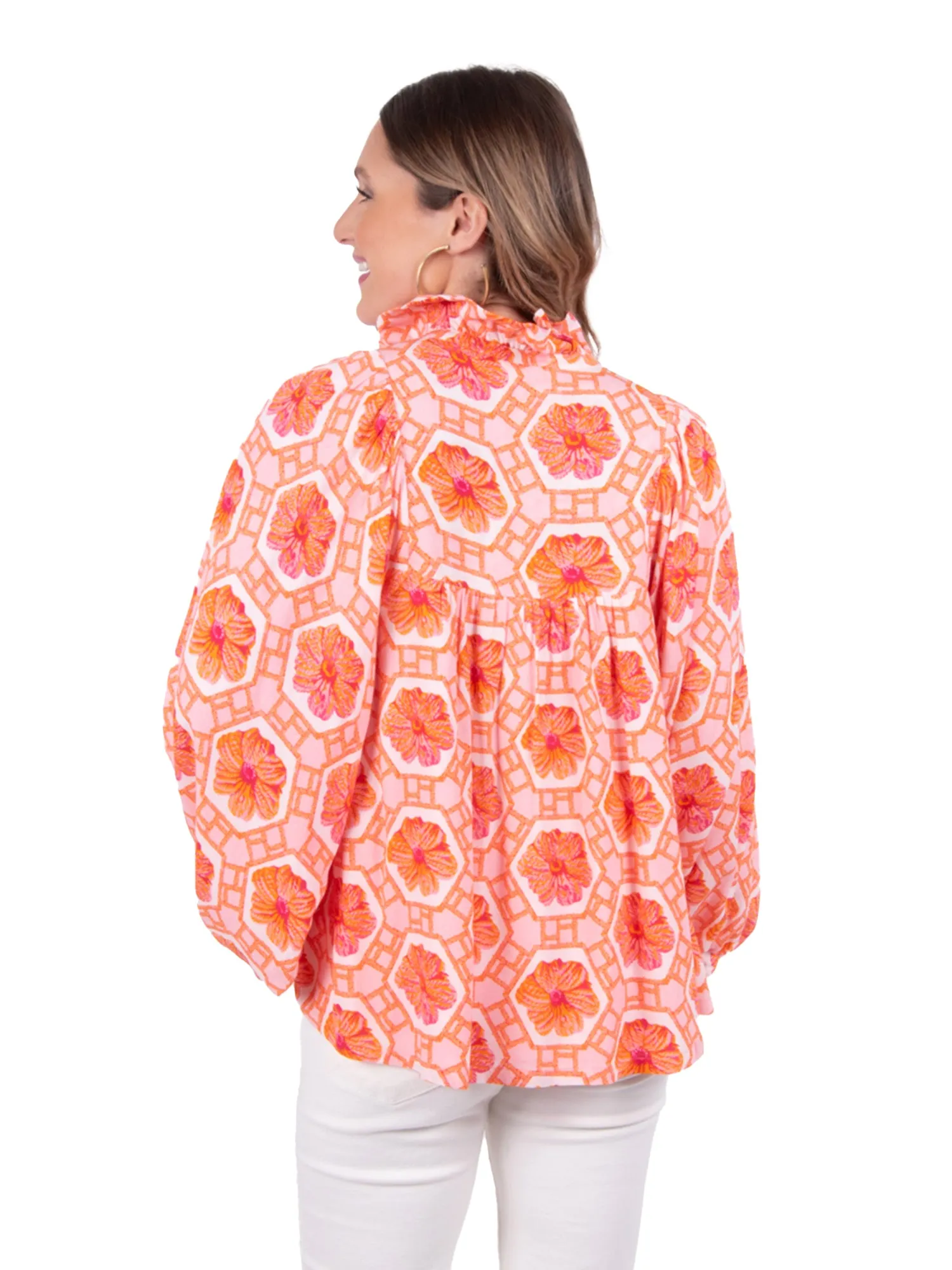 Stella Top - Floral Crochet