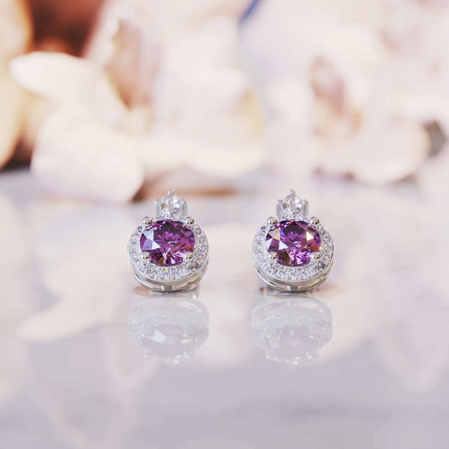 The Zen Alexandrite Earrings
