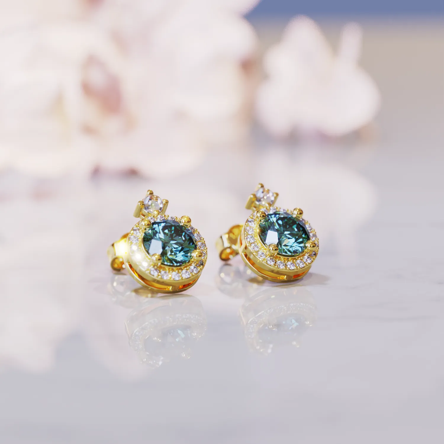 The Zen Alexandrite Earrings