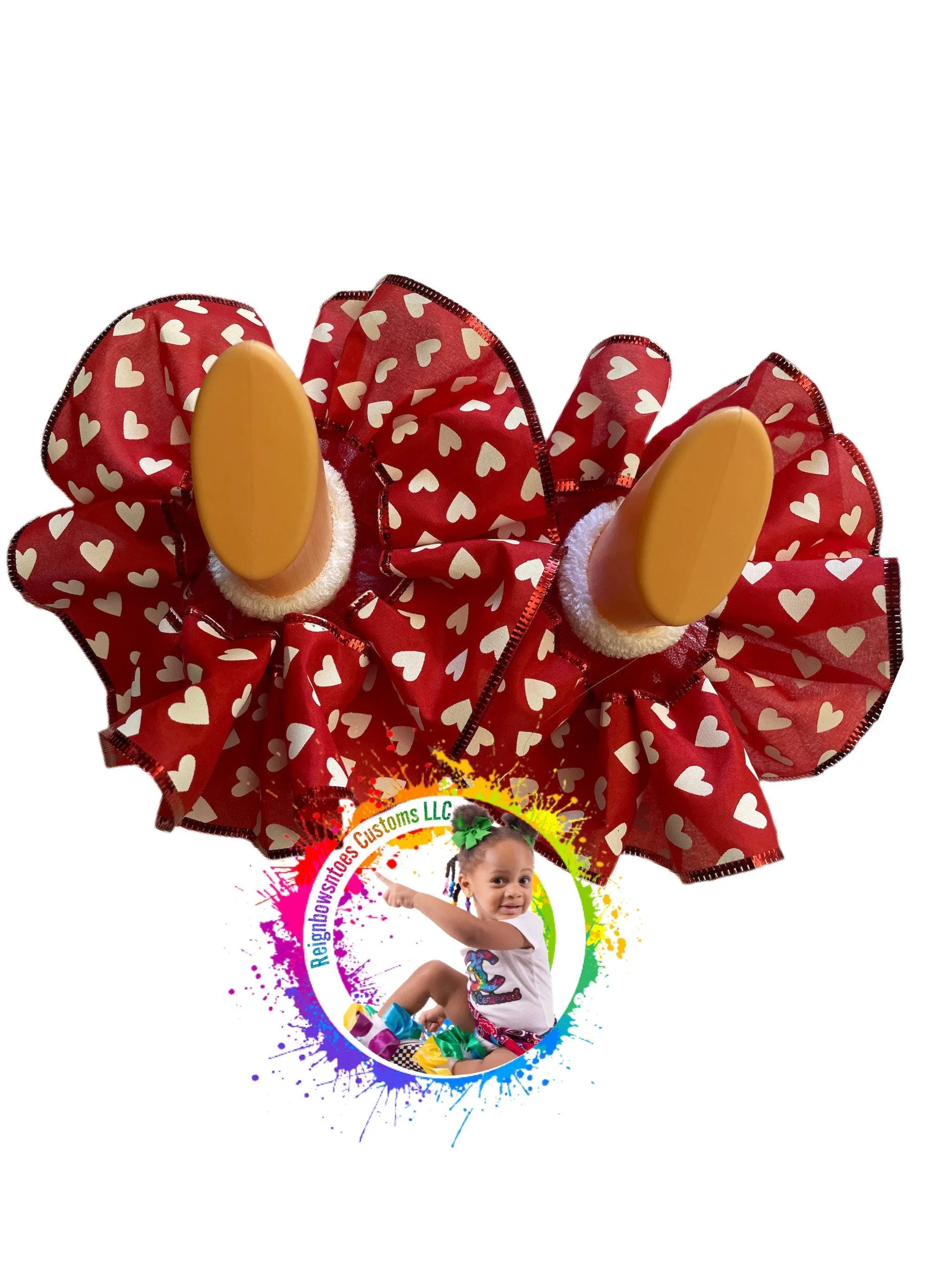 Valentine’s Day tutu socks(tutu anklets)