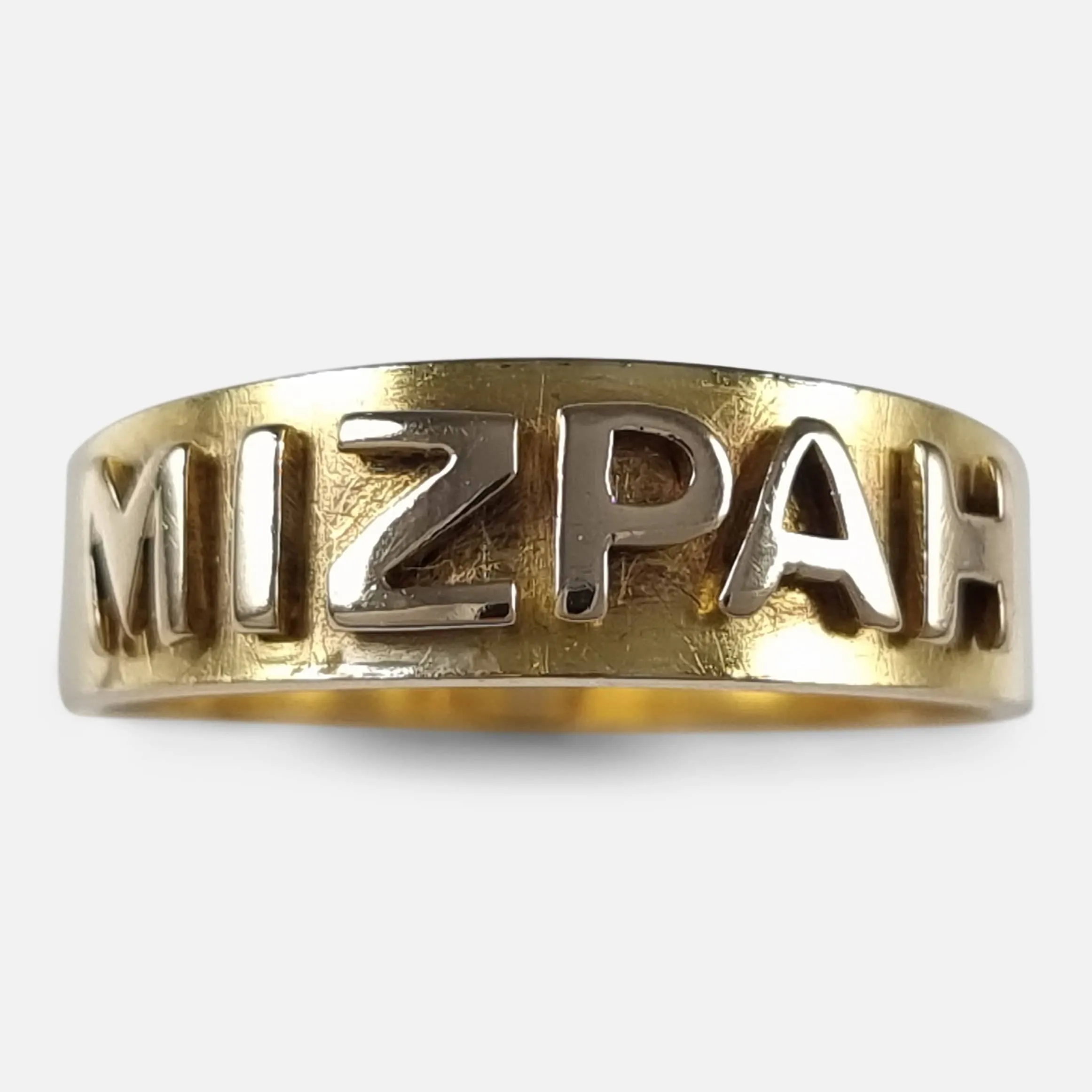Victorian 18ct Gold Mizpah Ring - 1879