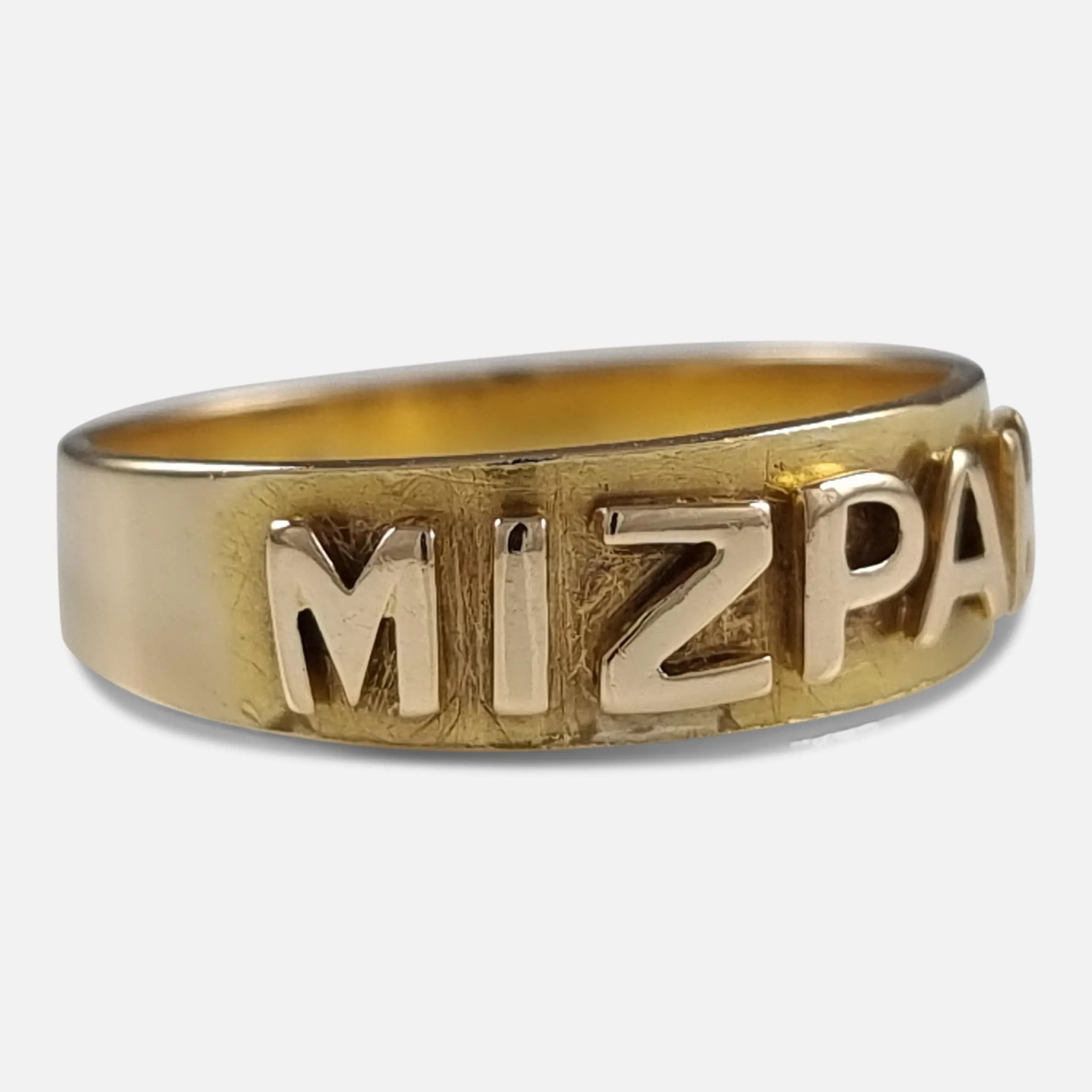 Victorian 18ct Gold Mizpah Ring - 1879