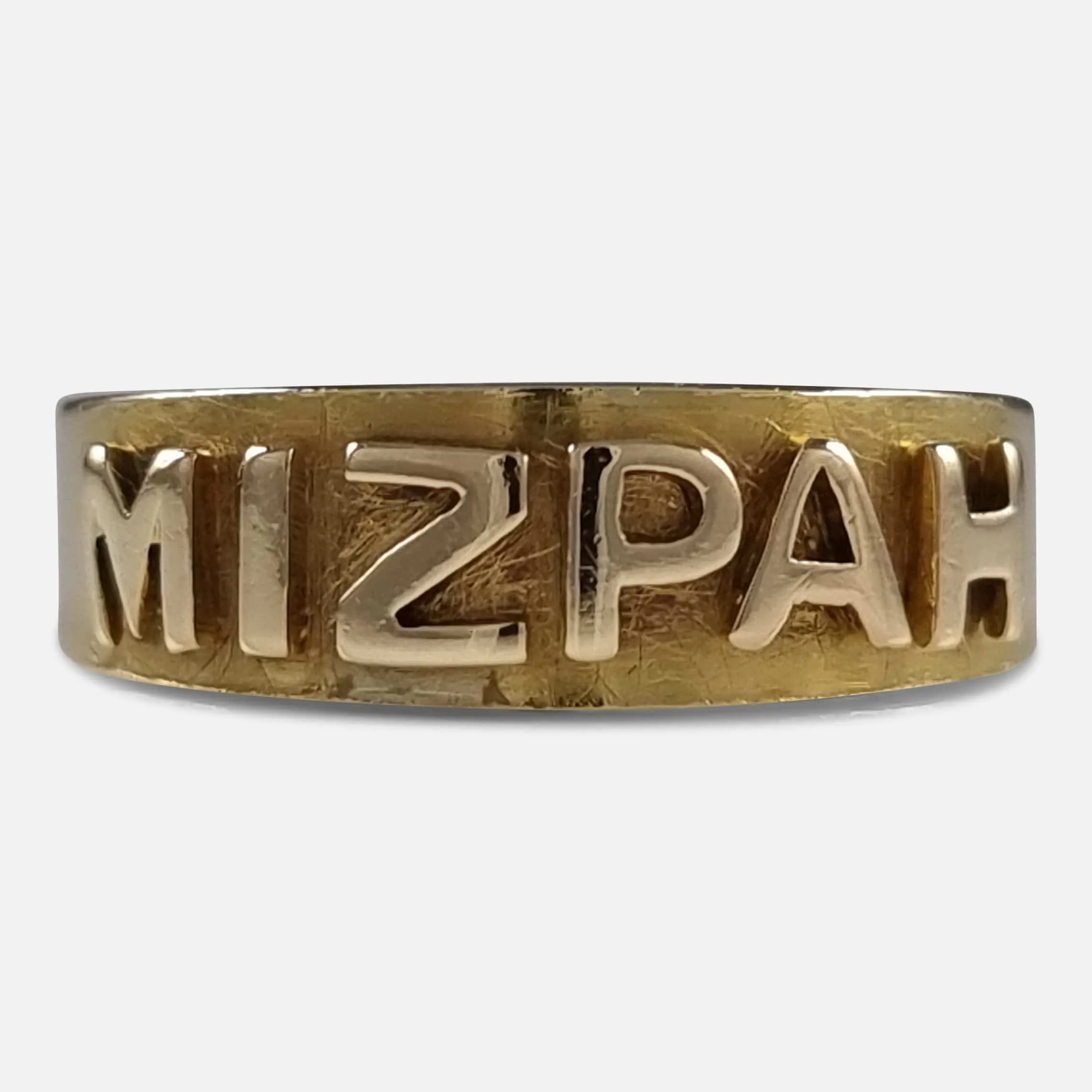 Victorian 18ct Gold Mizpah Ring - 1879