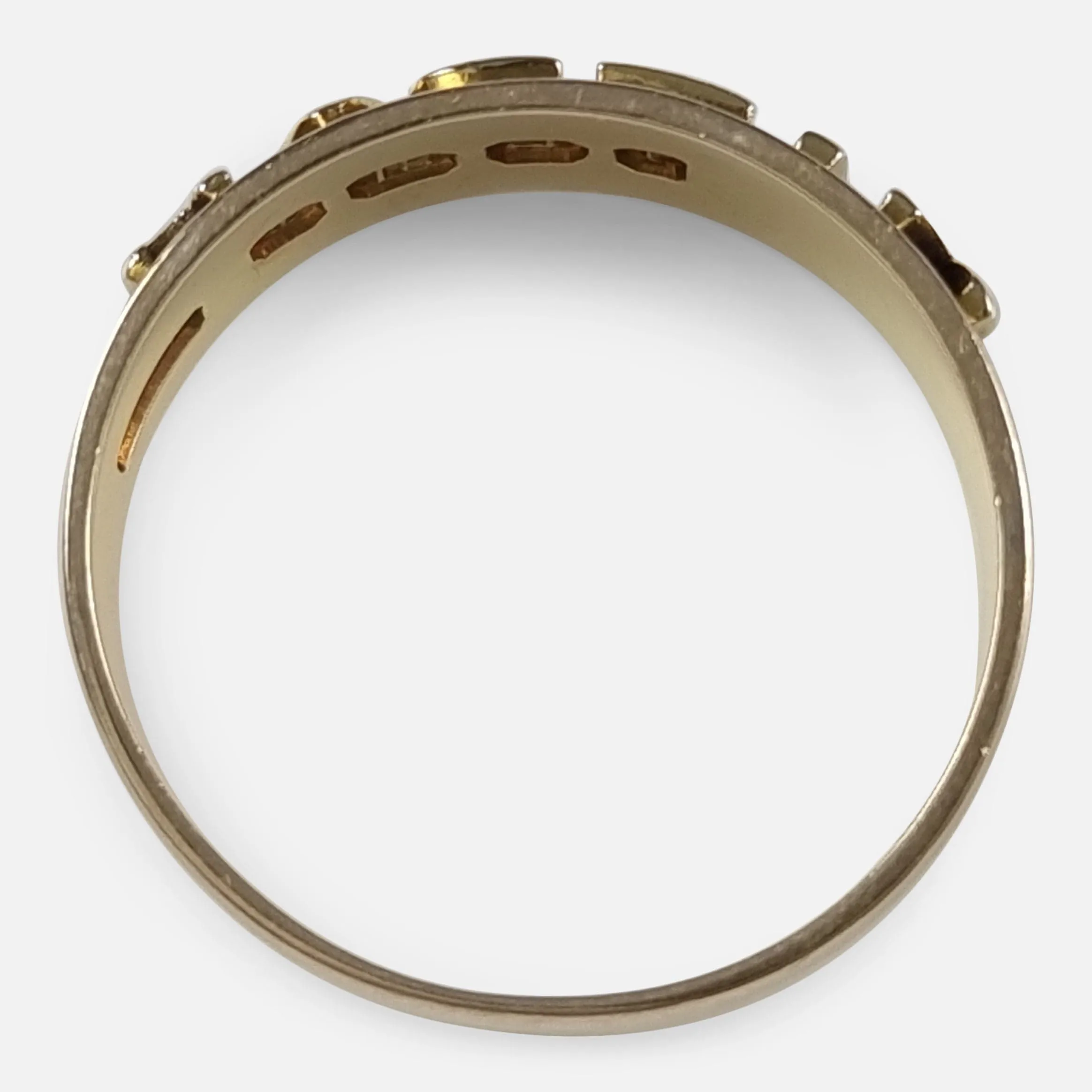 Victorian 18ct Gold Mizpah Ring - 1879