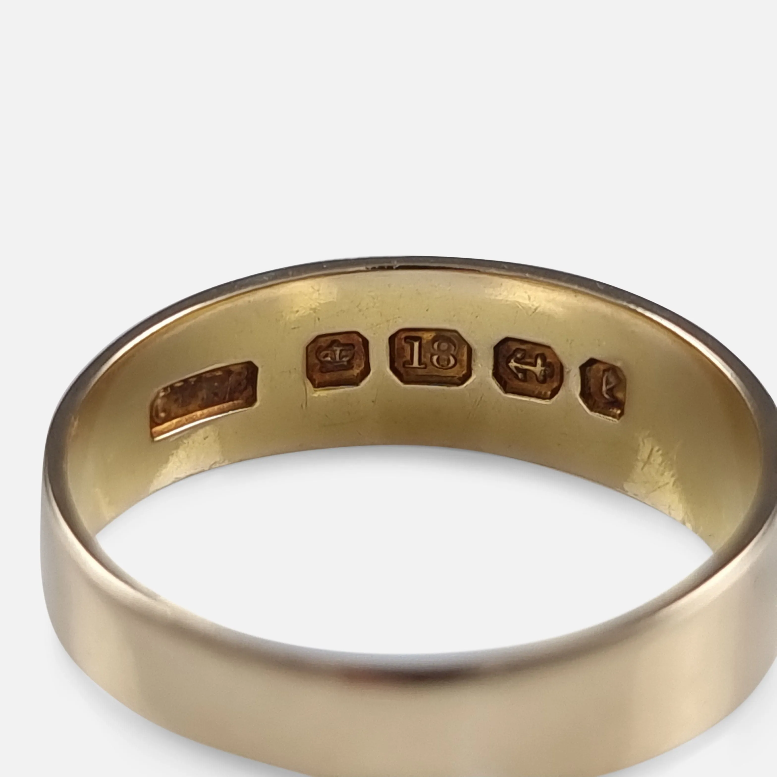 Victorian 18ct Gold Mizpah Ring - 1879