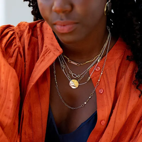 Waxing Poetic ~ Miraculous Chain ~ Pale Gold 22"