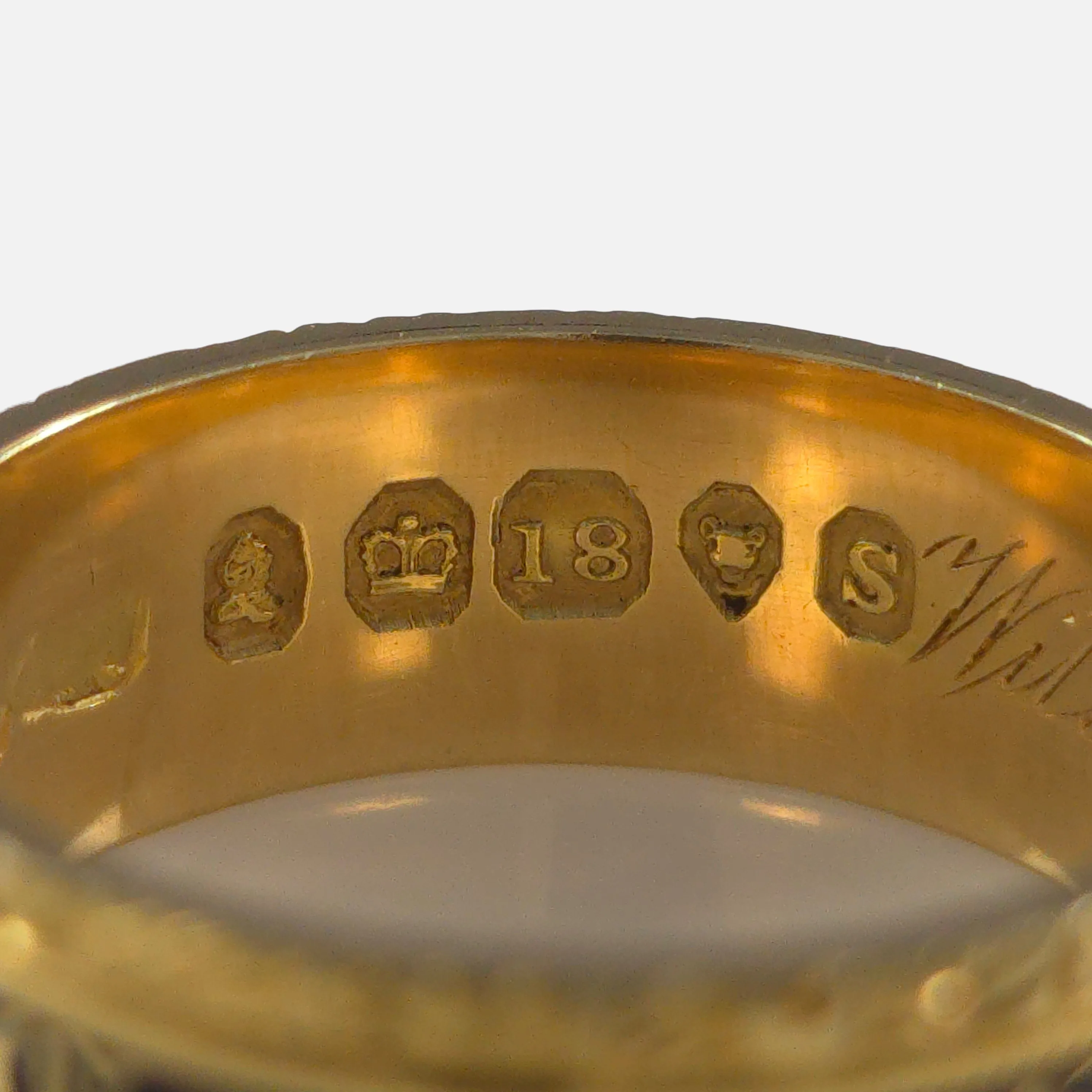 William IV 18ct Gold and Enamel Memorial Ring - 1833